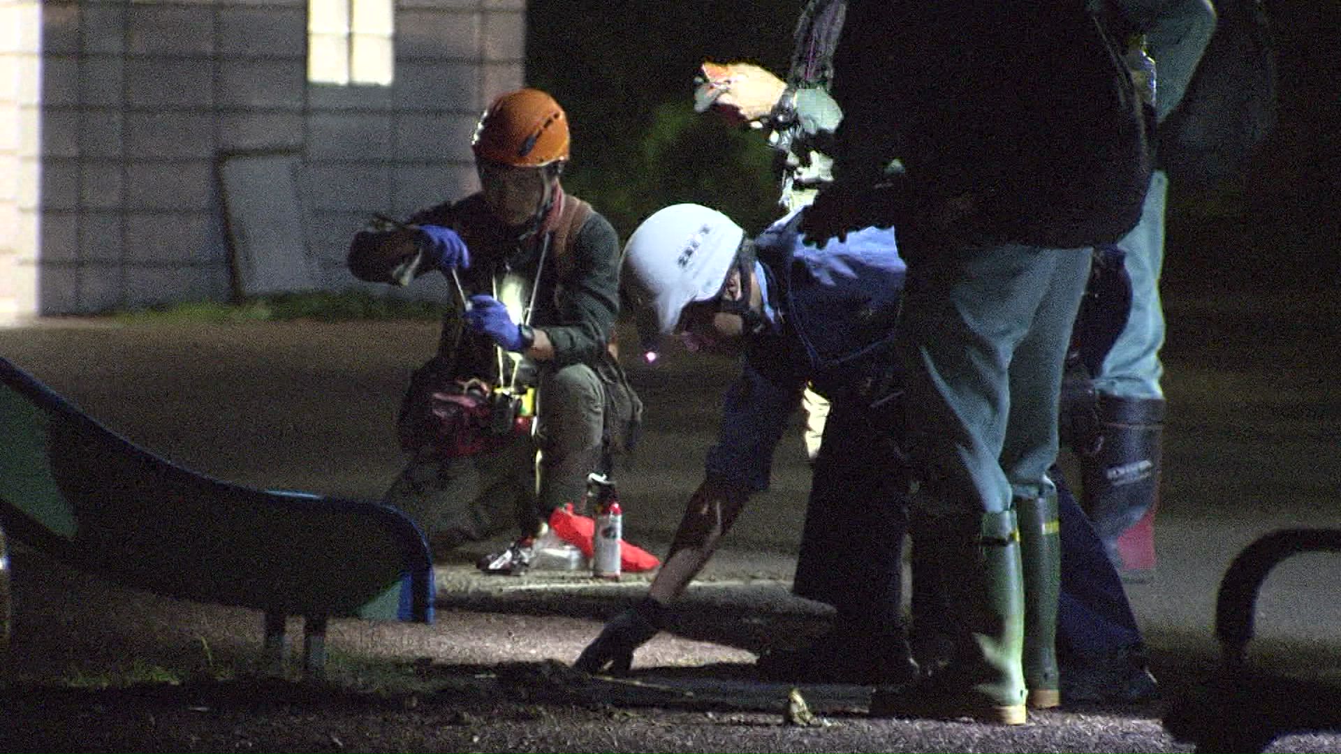 26日夜に男性がクマに襲われた西区の平和丘陵公園