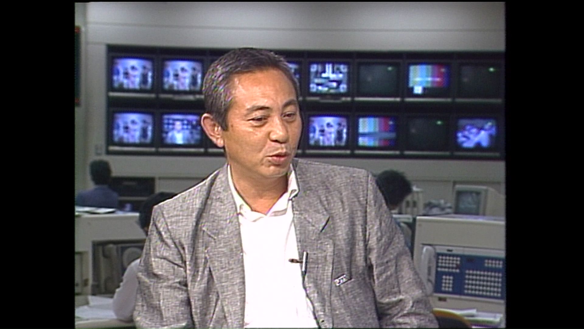 脚本家の倉本聰さん（1986年）