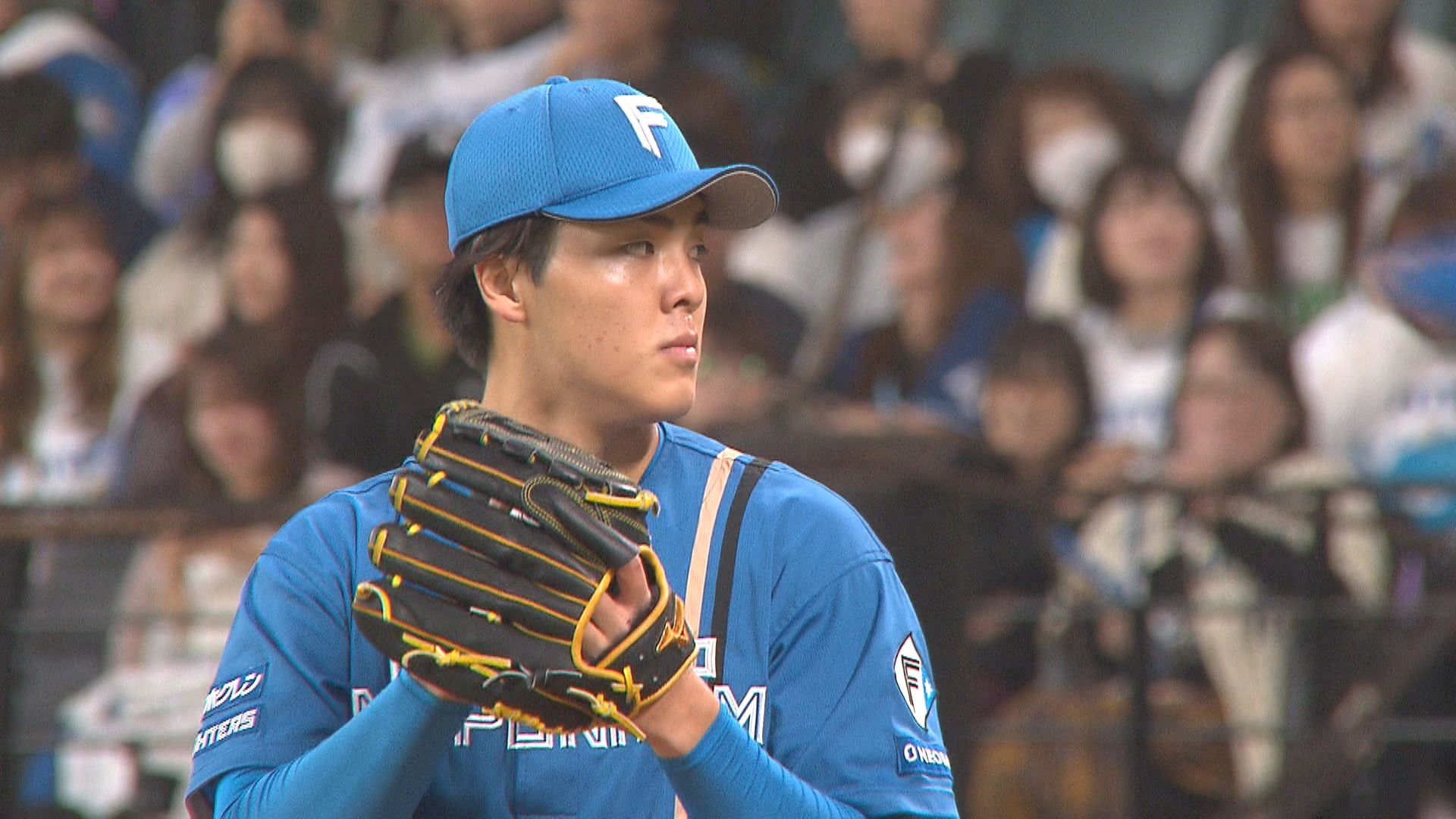 4回無失点と好投した柴田獅子投手