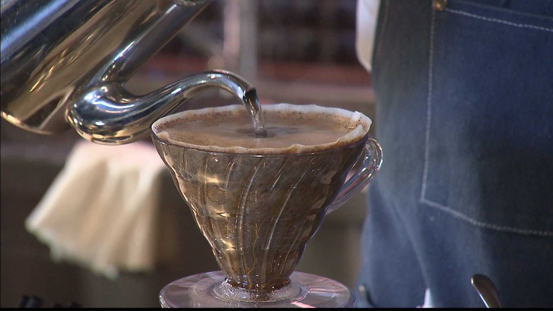 本間さんの入れるコーヒー