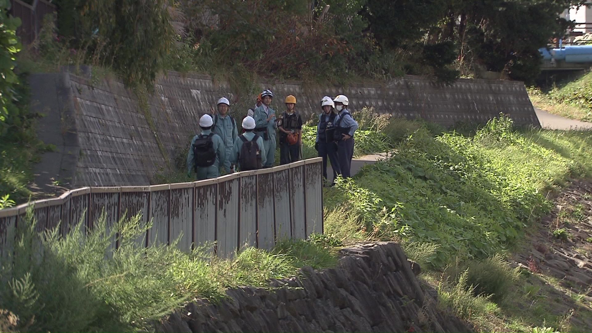 箱わなにかかったクマを駆除