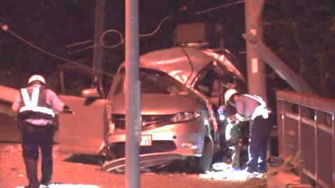 事故があった現場（2023年8月）