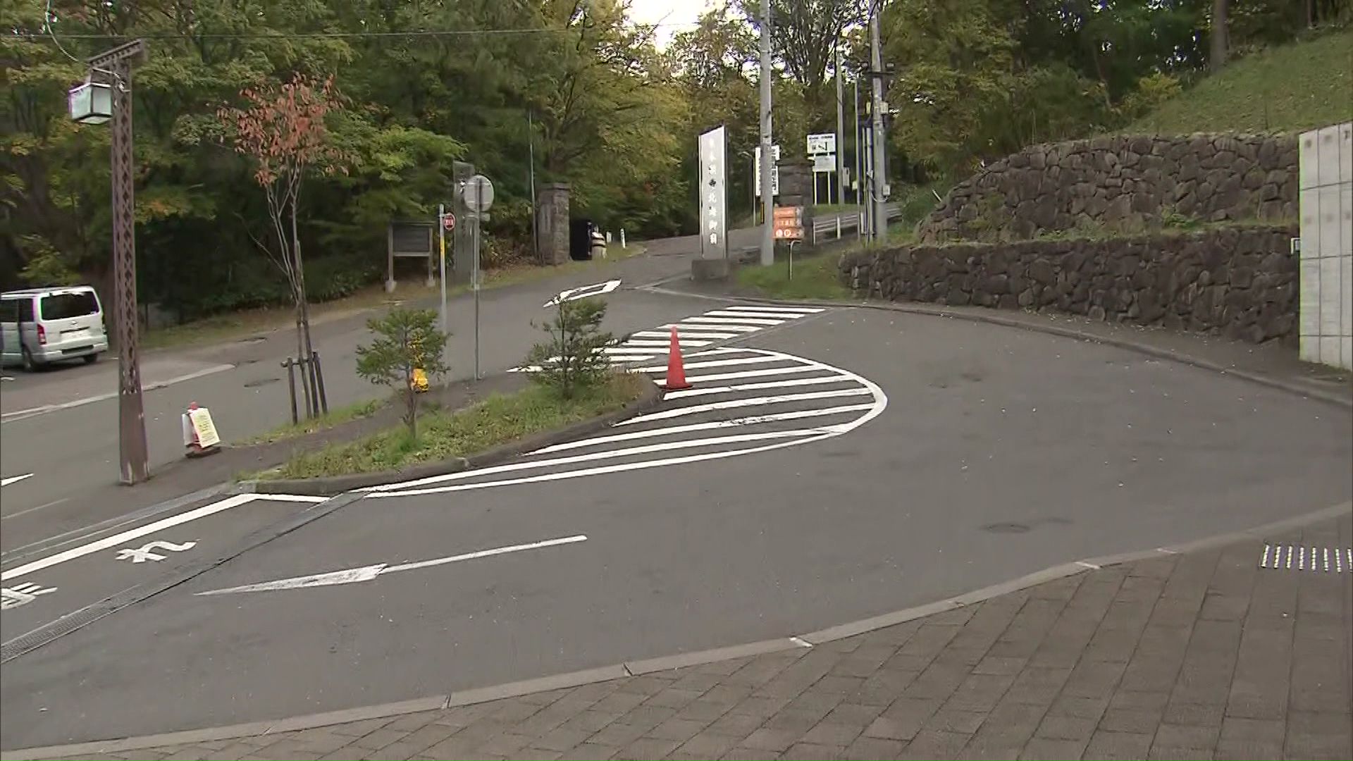 閑散としたもいわ山ロープウェイ