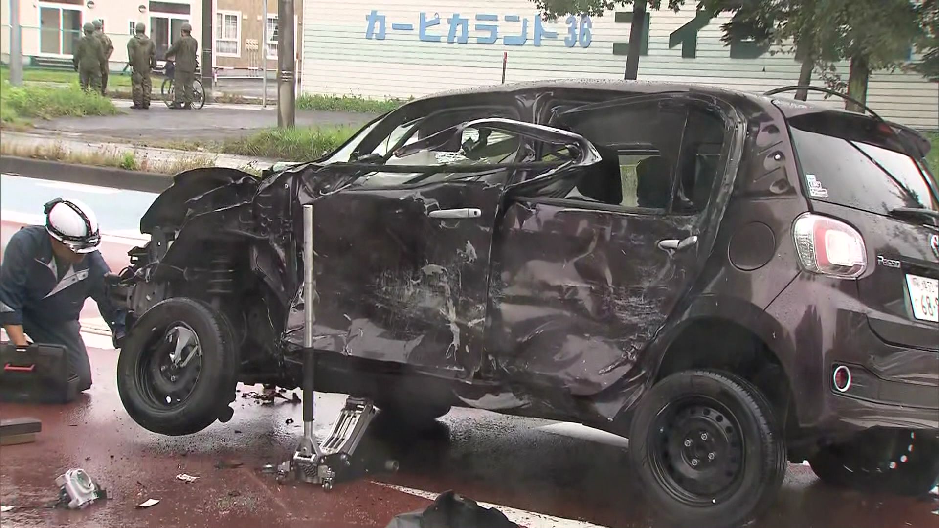 恵庭市で起きた10台がからむひき逃げ事件