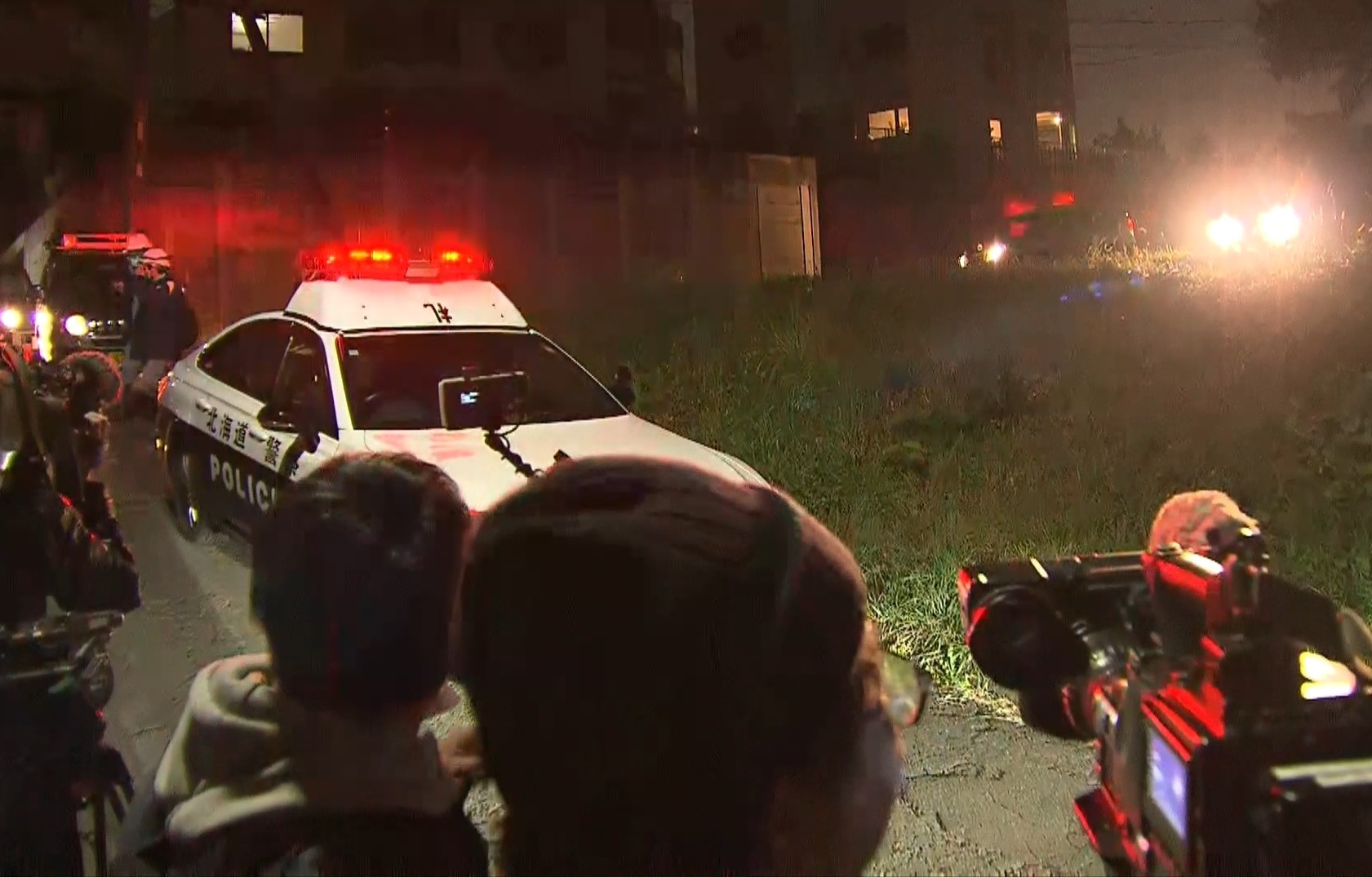 クマが出没した現場(午後5時30分ごろ)