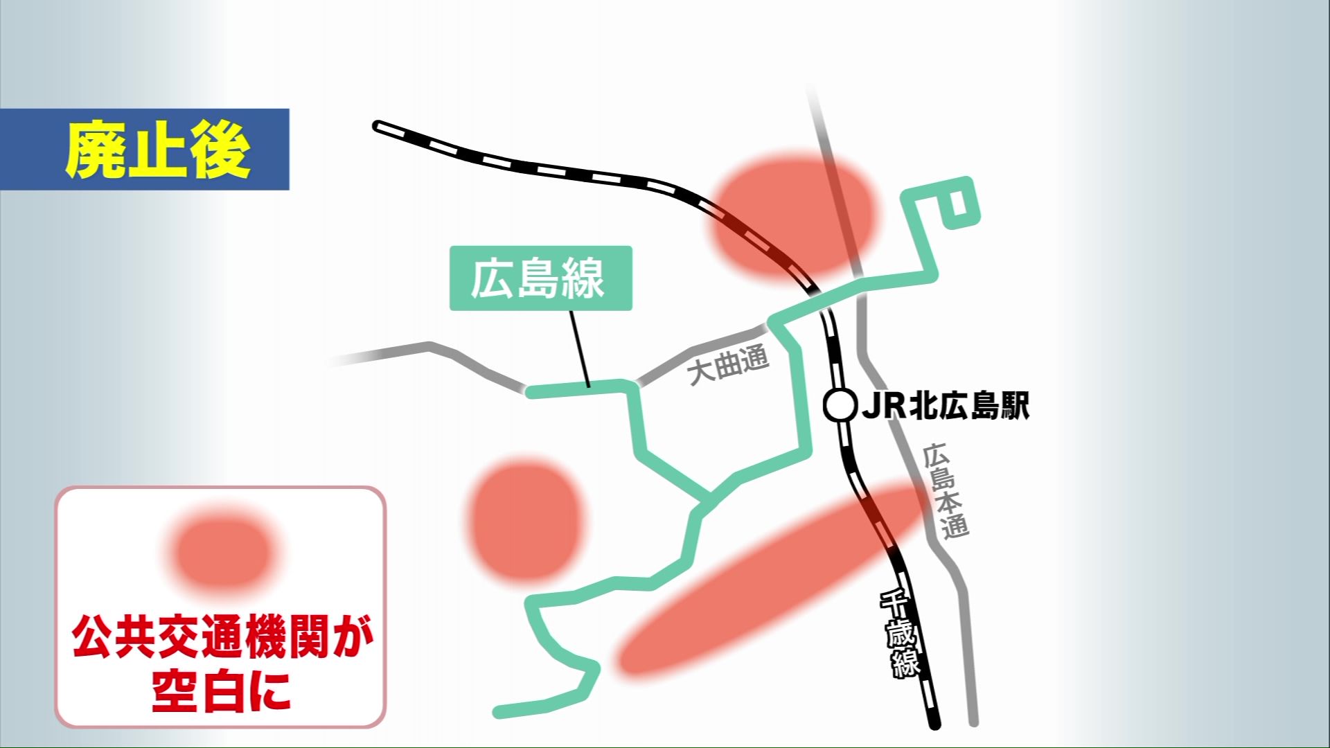 廃止後に公共個通機関が失われるエリア