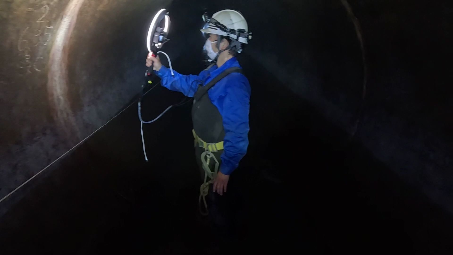 札幌市内の下水道管の様子（撮影：2025年8月）