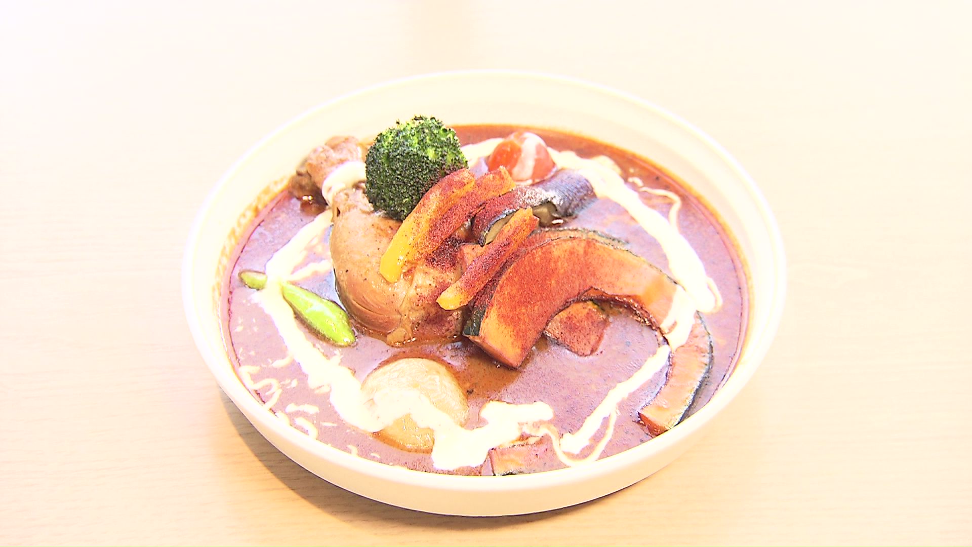 「走れメロス」をイメージしたスープカレー