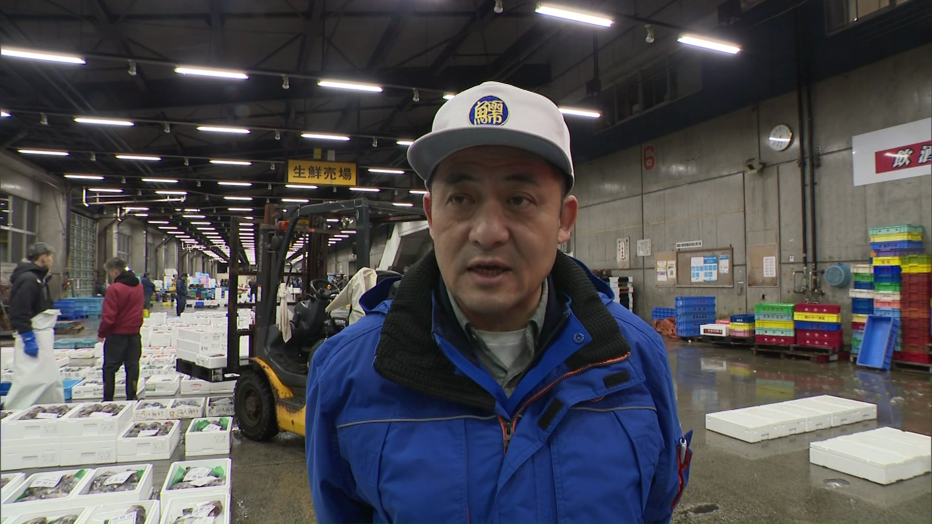 函館魚市場 美ノ谷貴宏さん