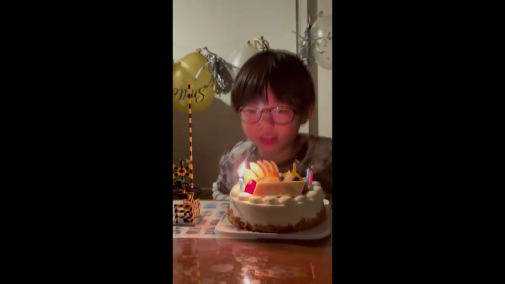 6歳の誕生日での凛くん