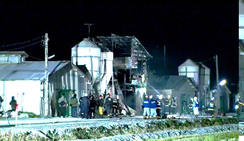 火事があった現場