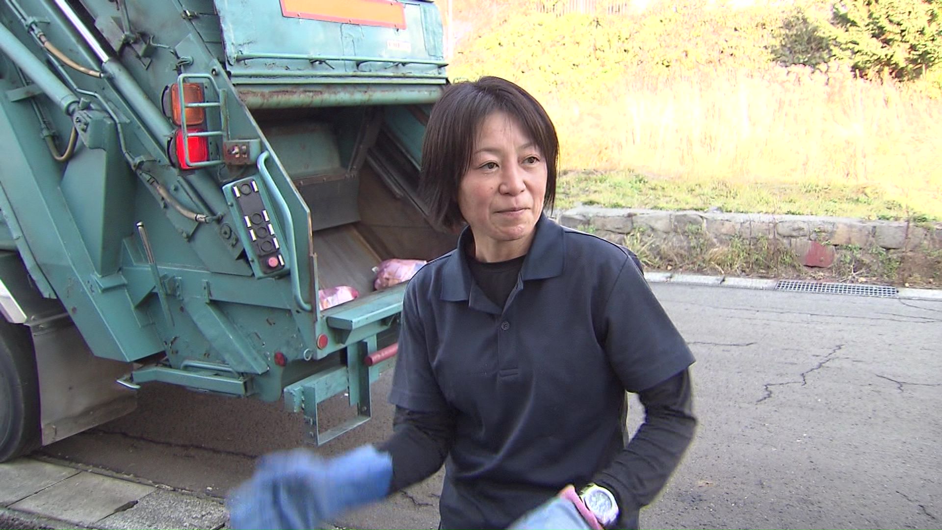 ごみ収集作業員