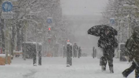 旭川市内の様子