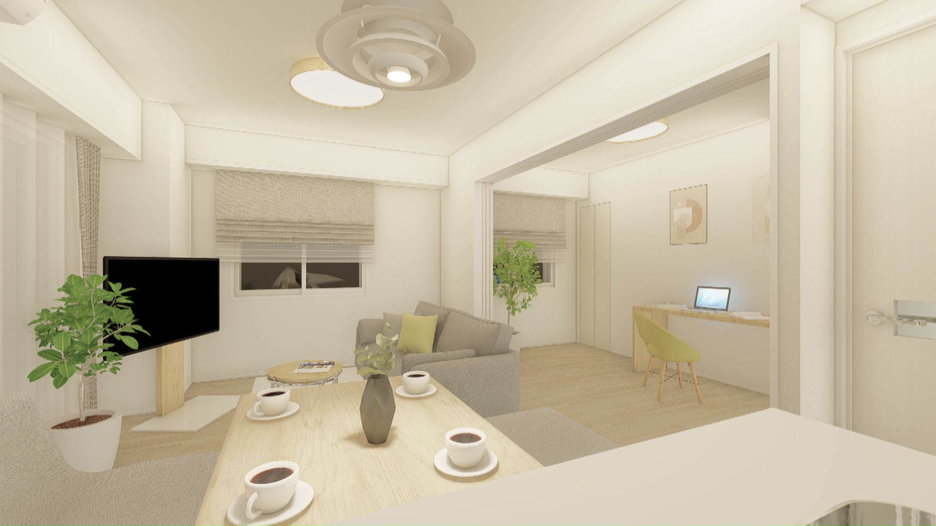 部屋のイメージ図（提供：JR北海道）