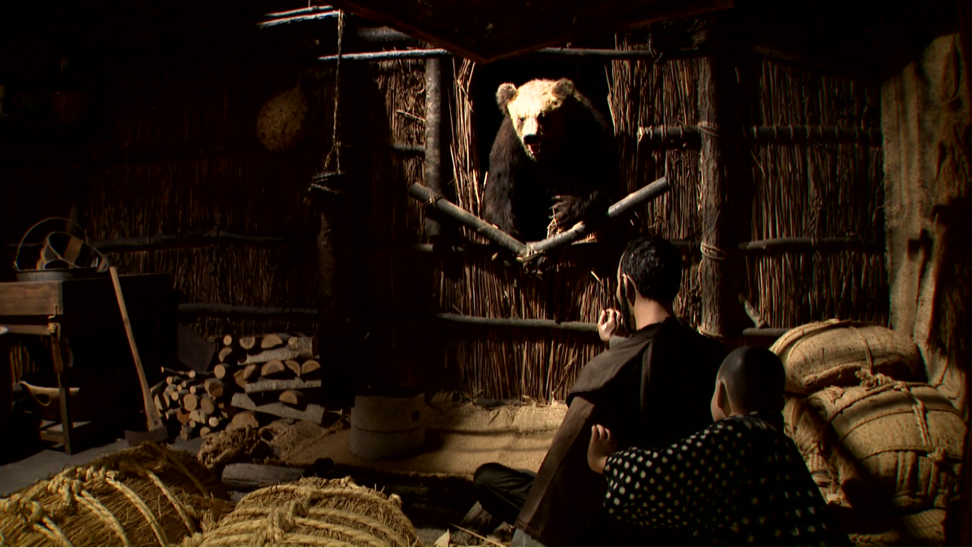 大正4年12月9日、クマが突然現れ次々と人を襲った