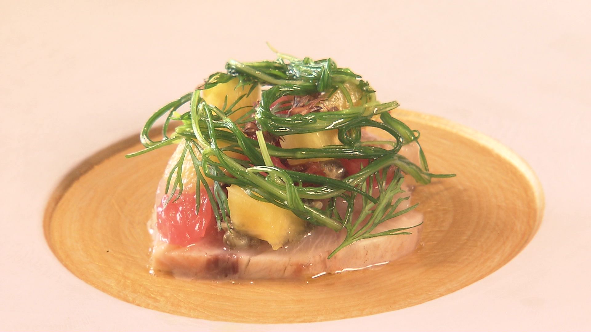 北海道の食材を使ったランチ