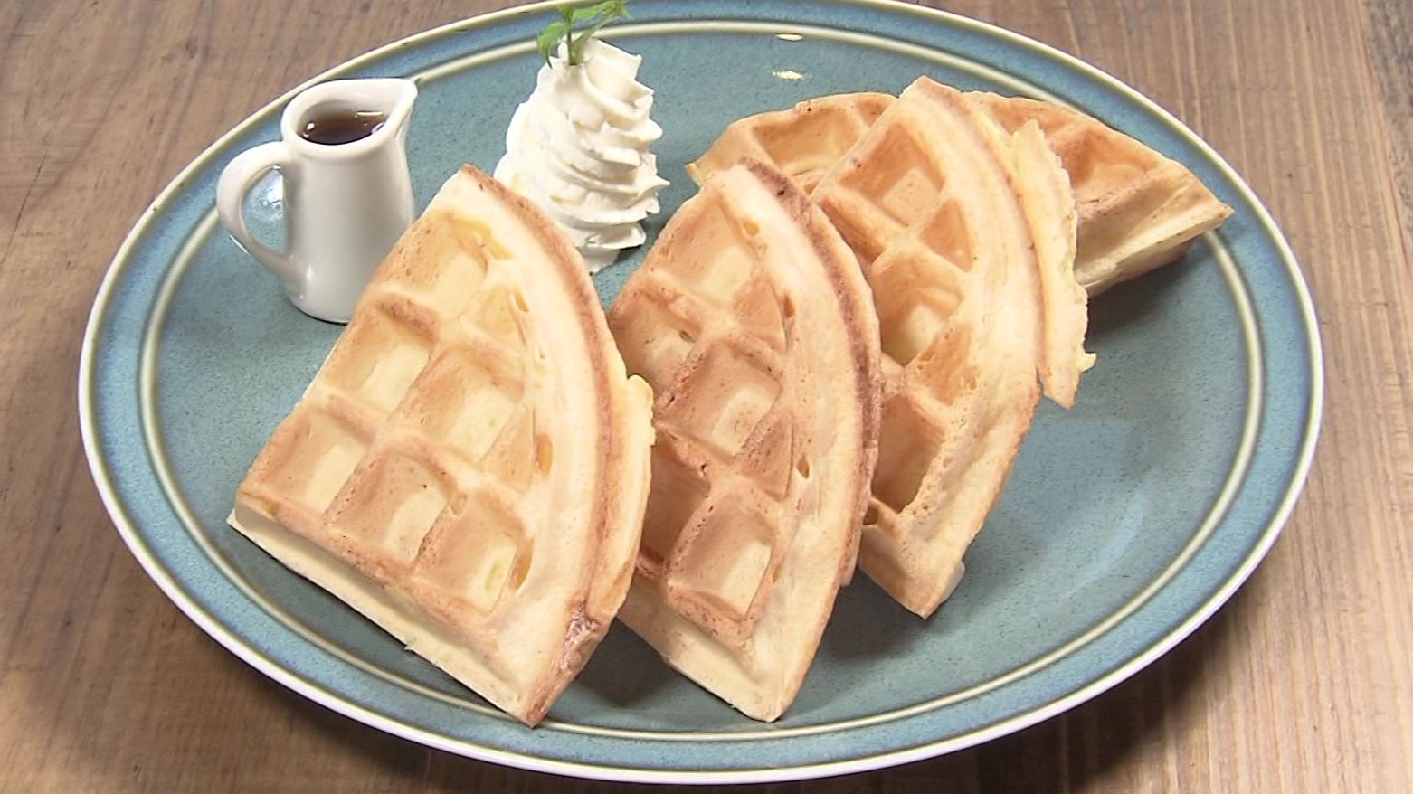 長沼源泉豆腐のワッフル(プレーン)