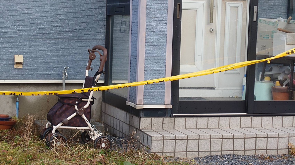 事件があった現場(北海道 函館市)