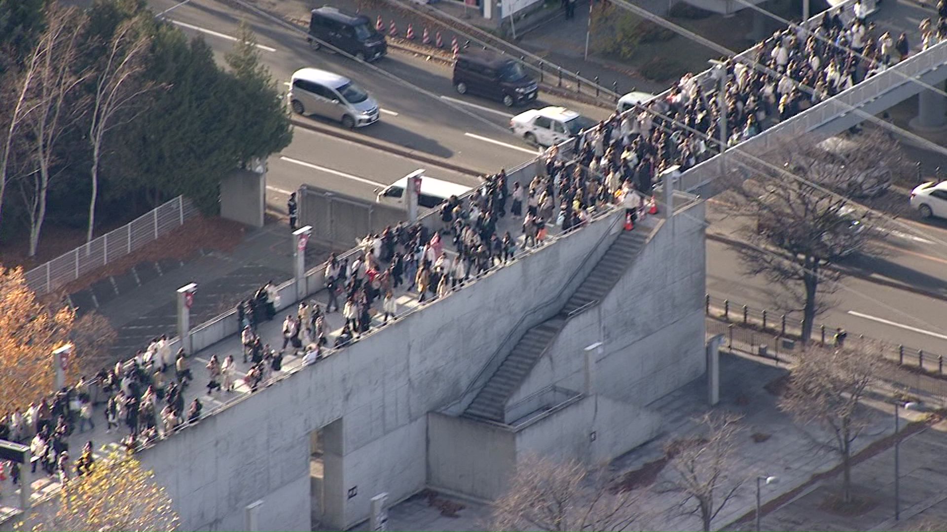 「Snow Man」ライブが行われた大和ハウスプレミストドームの様子(11月)