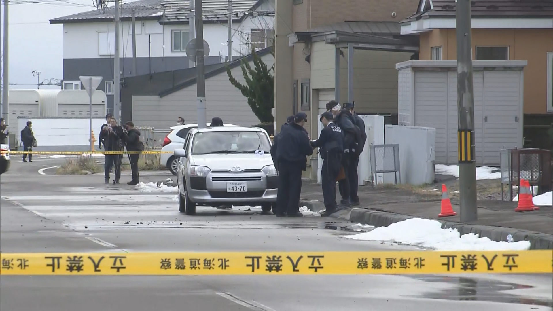 事件があった現場付近（函館市青柳町）