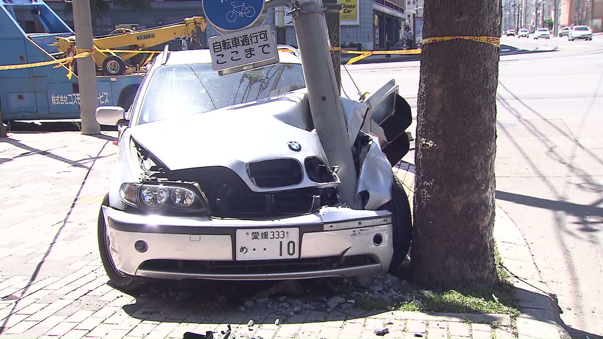 中央区南4条西6丁目の交差点での過去の事故(2014年6月)