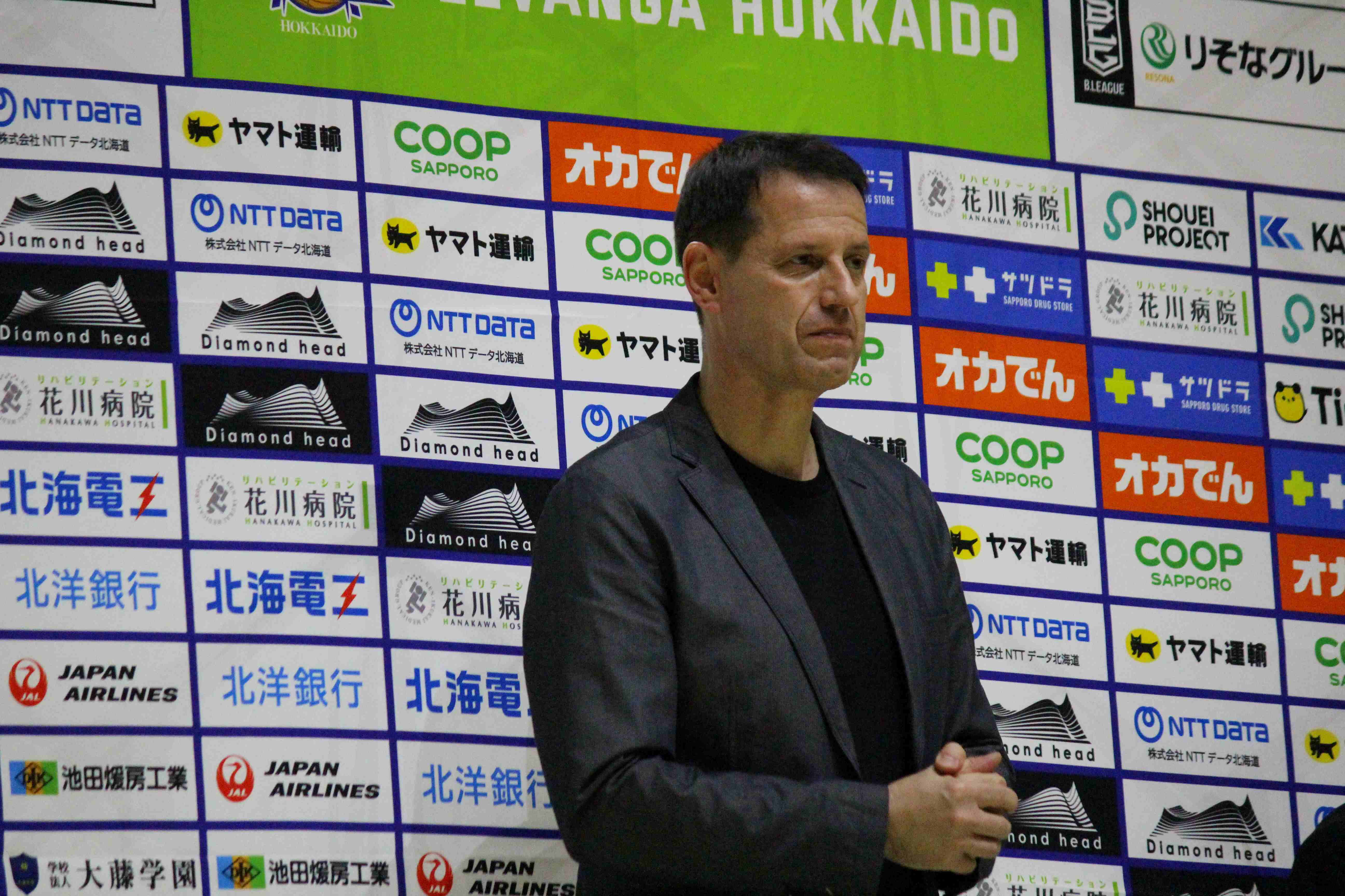 レバンガ北海道 トーステン・ロイブルヘッドコーチ