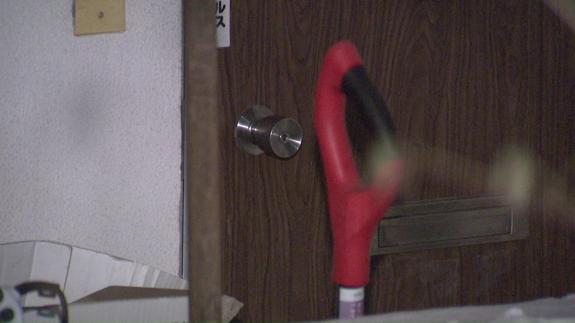 50代の男性がけが