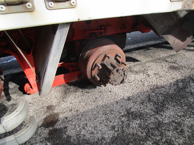 事故があったトラック（提供：道警）