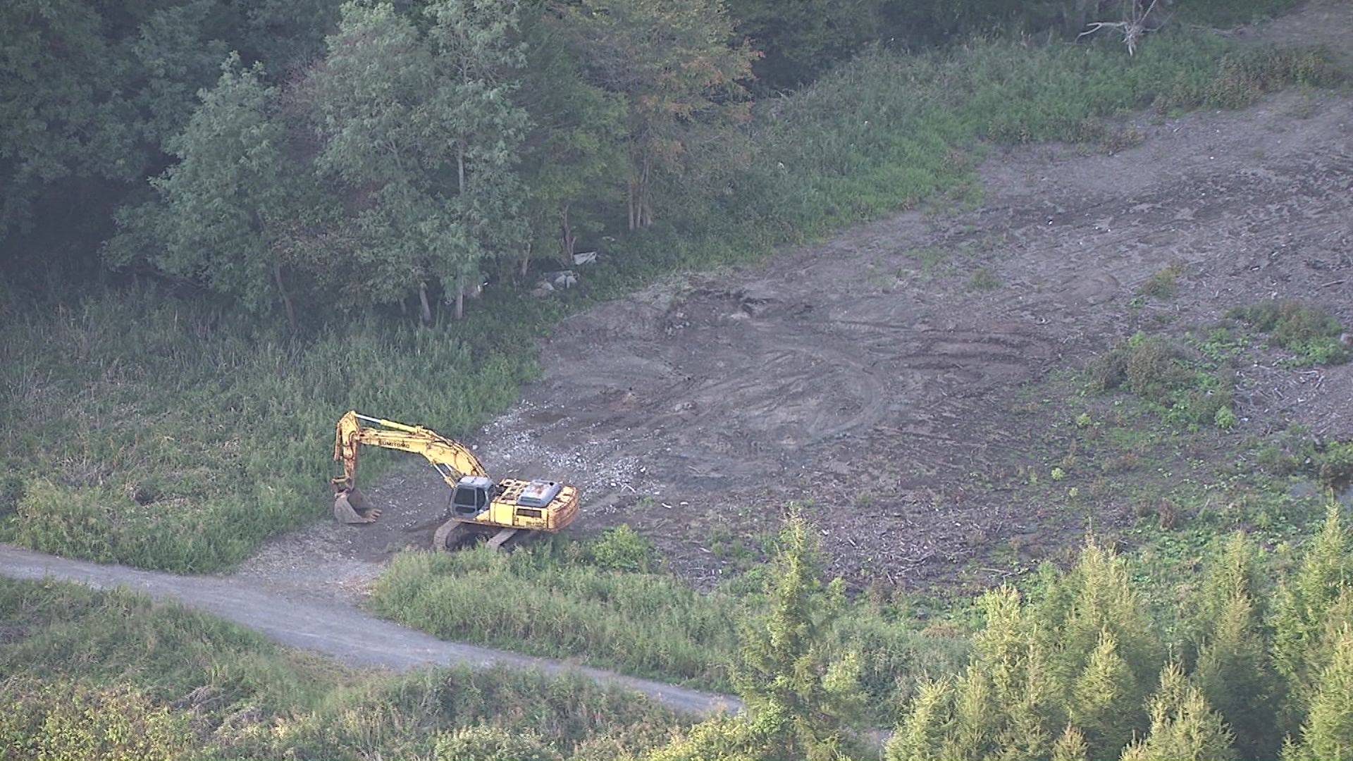 男性が遺体で発見された むかわ町の空き地