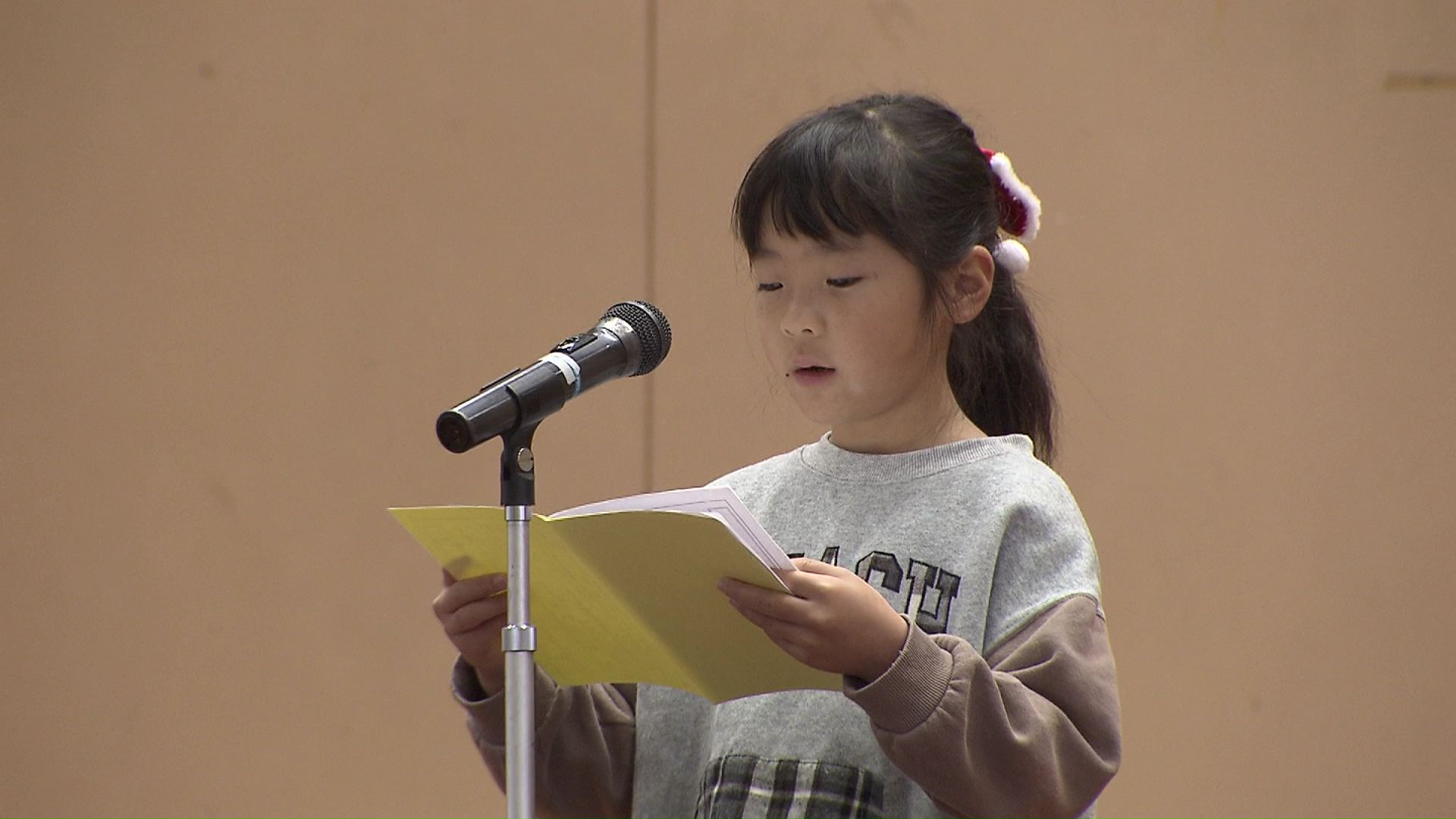 今年の学校生活を振り返った