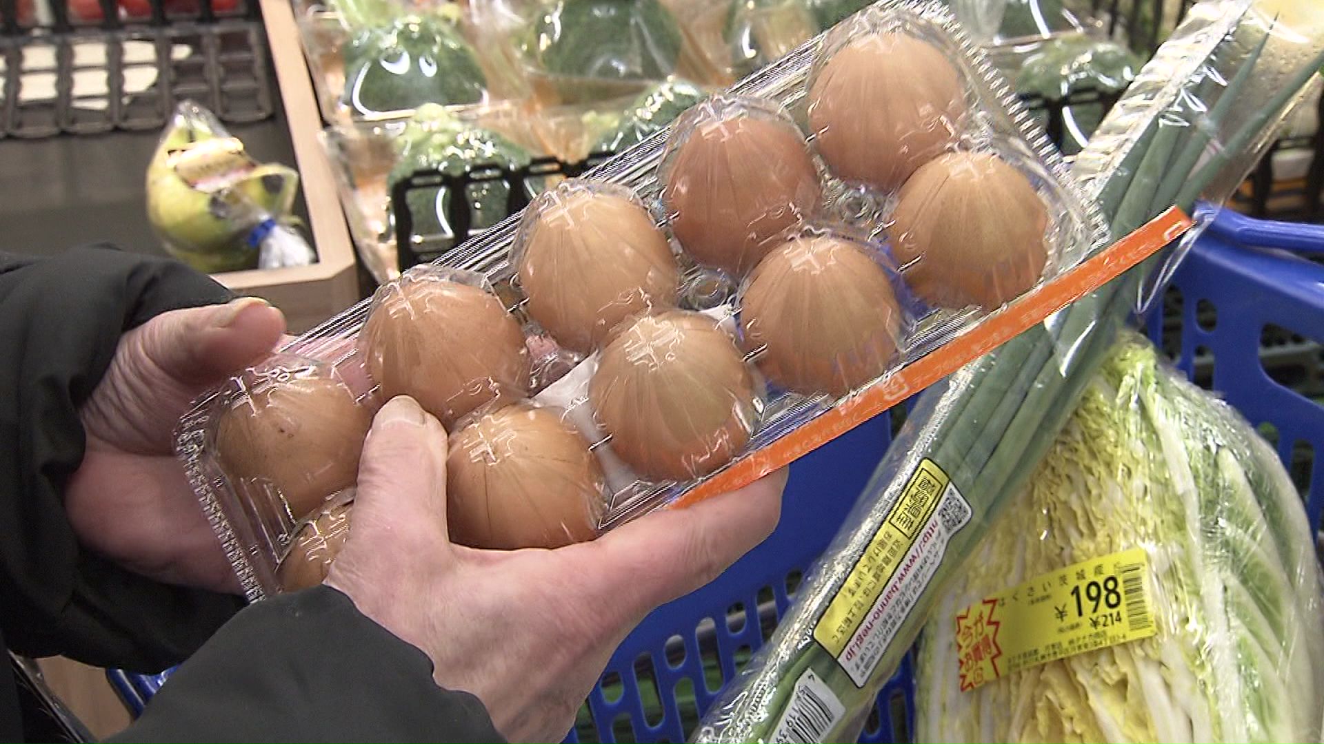 「（タマゴは）いつも5個使うところを3個に」