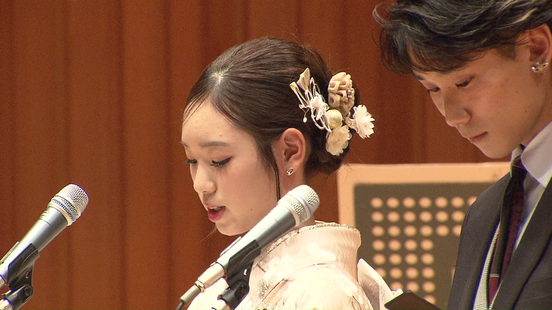 成人代表 長岡柚奈さん