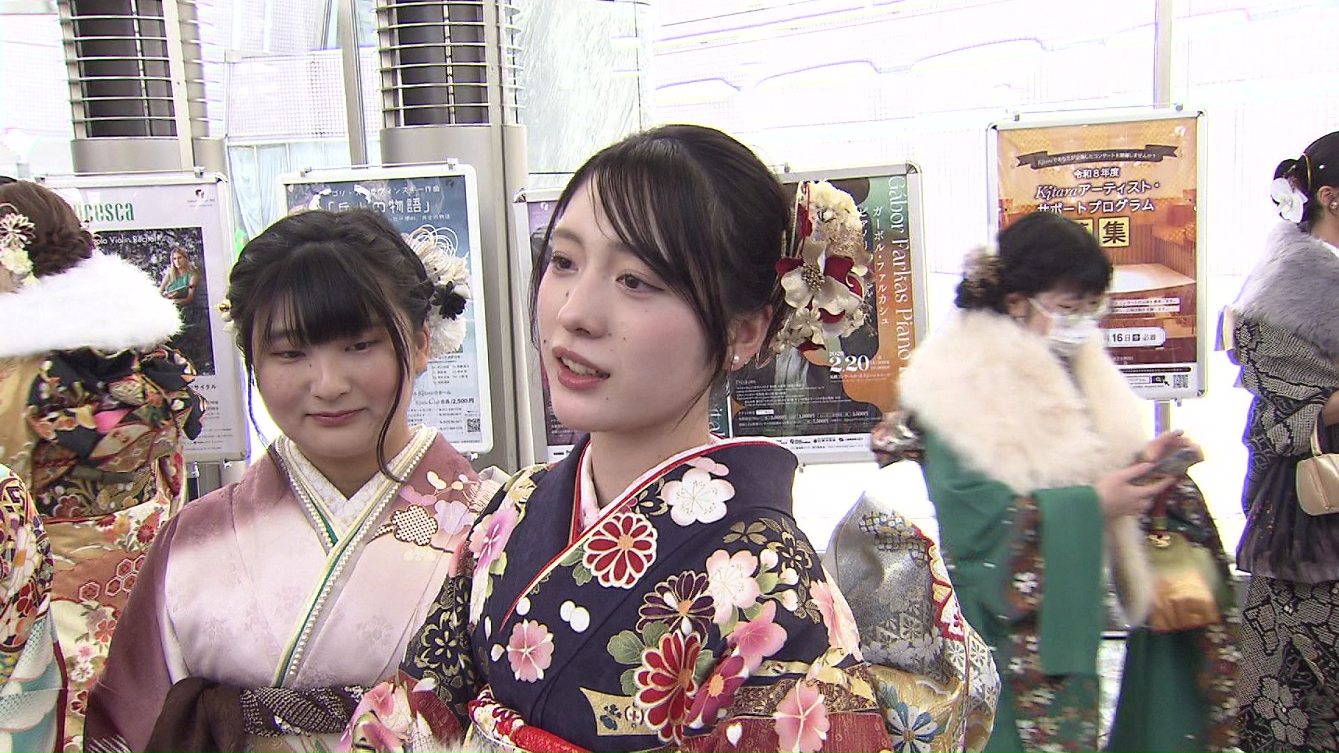 中央区の式典参加者