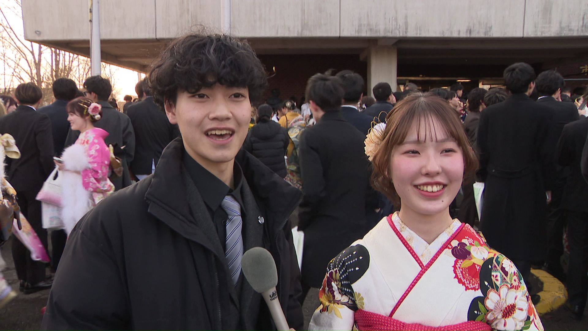 苫小牧市の式典参加者