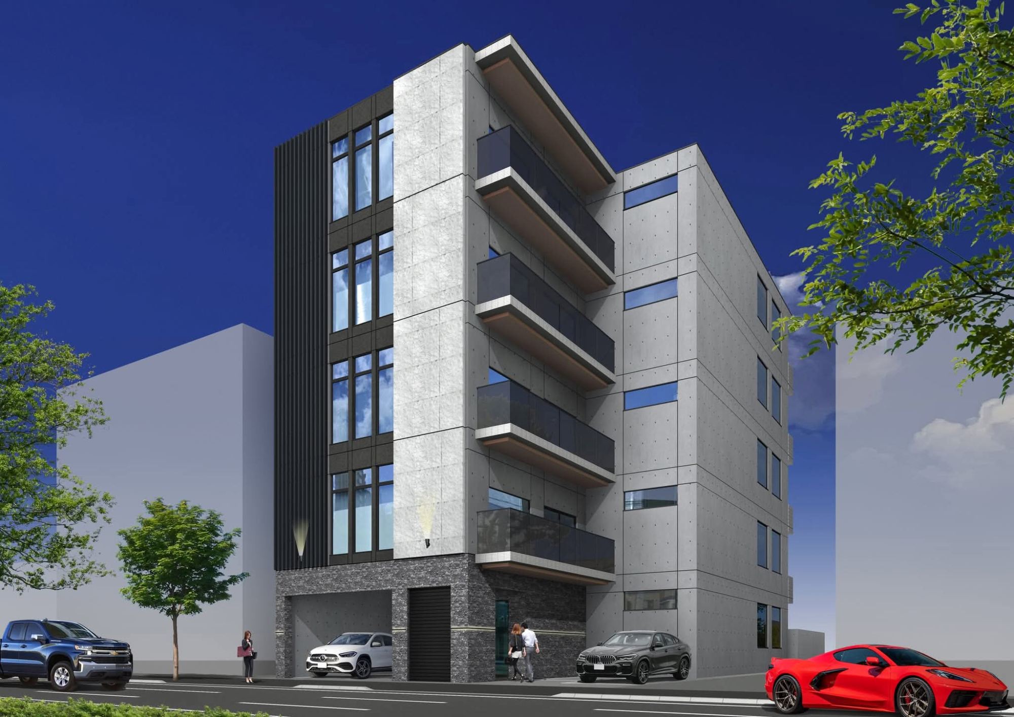 部屋が提供される民泊(1月竣工)