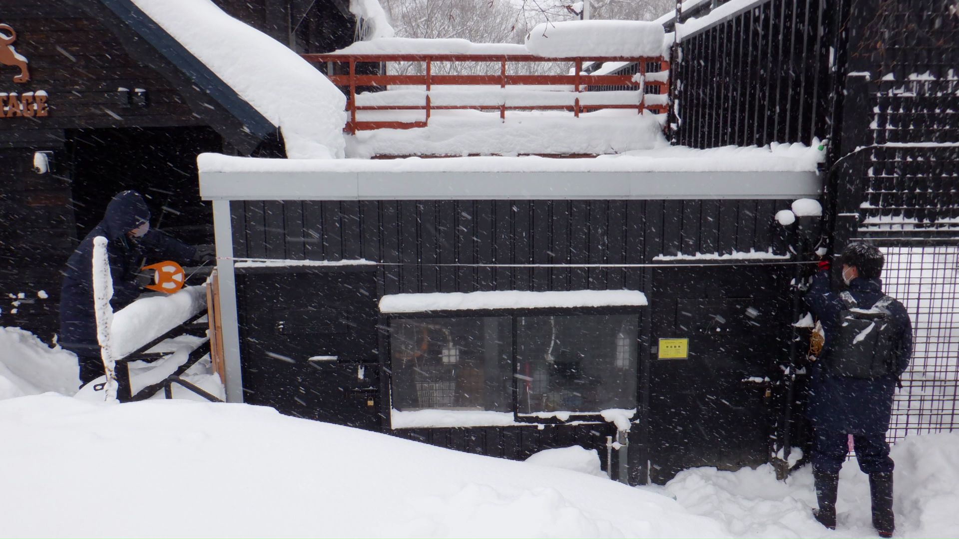 違法な建築物(提供:札幌市)