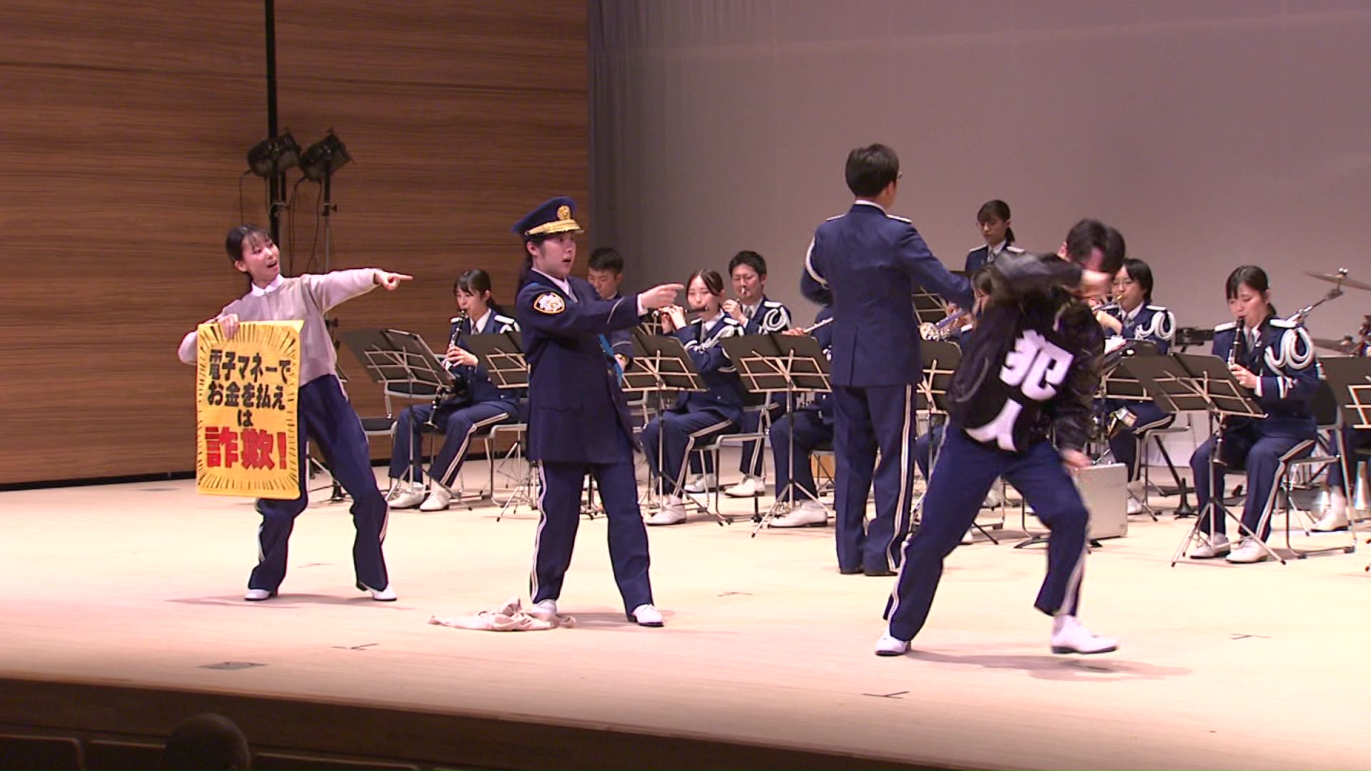 公演中の野中さん