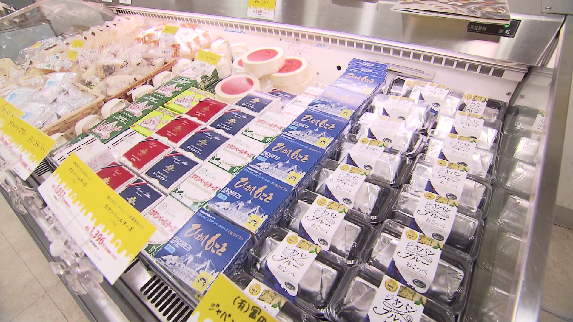 700種類以上のチーズが集まった