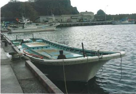 遭難した可能性がある漁船「第二十八八重丸」(提供:函館海上保安部)