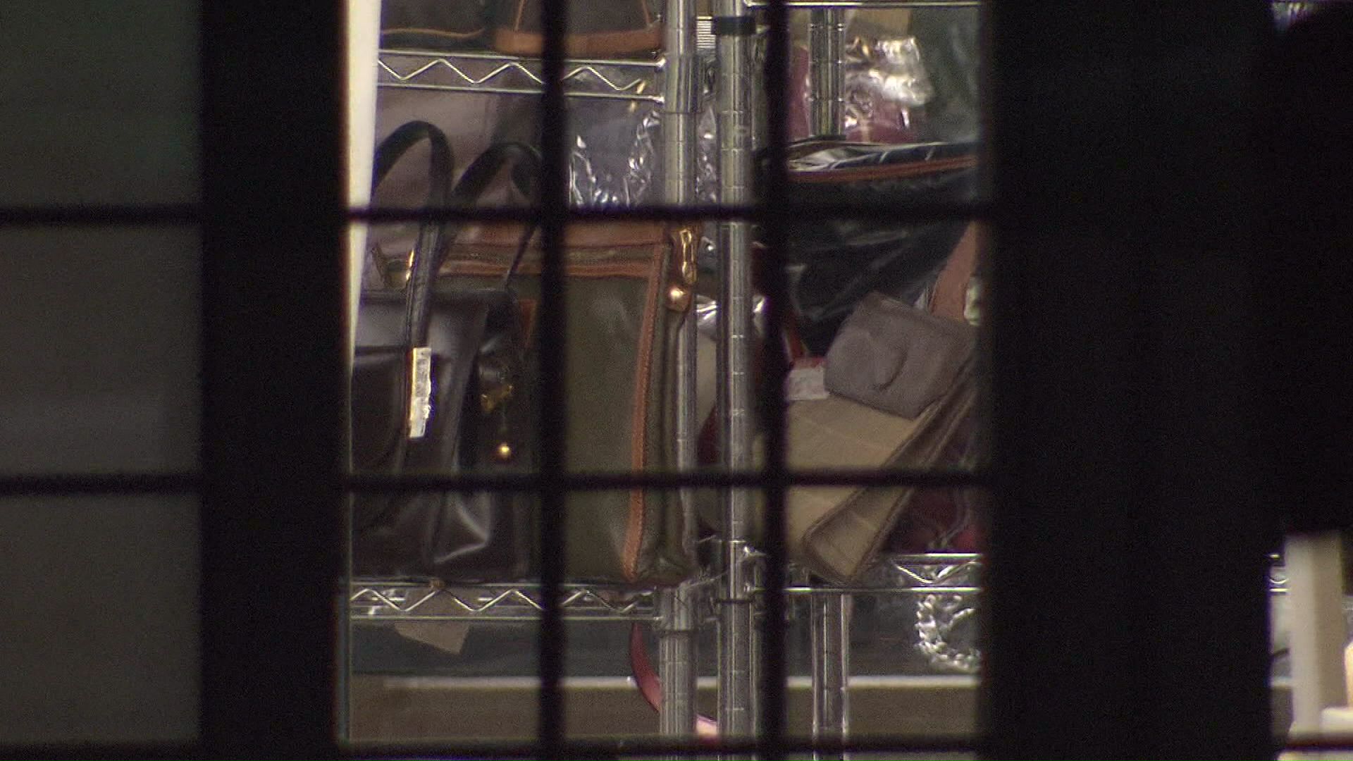 被害に遭った札幌市手稲区のブランドショップ(2025年9月)