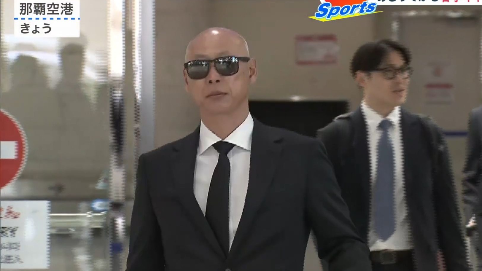 沖縄入りした森本稀哲コーチ