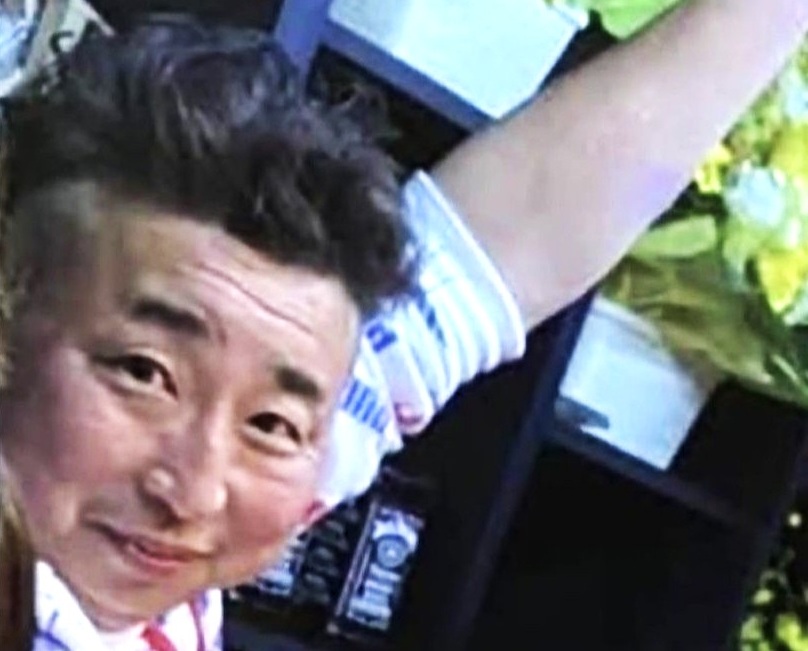 松倉容疑者（提供：視聴者）