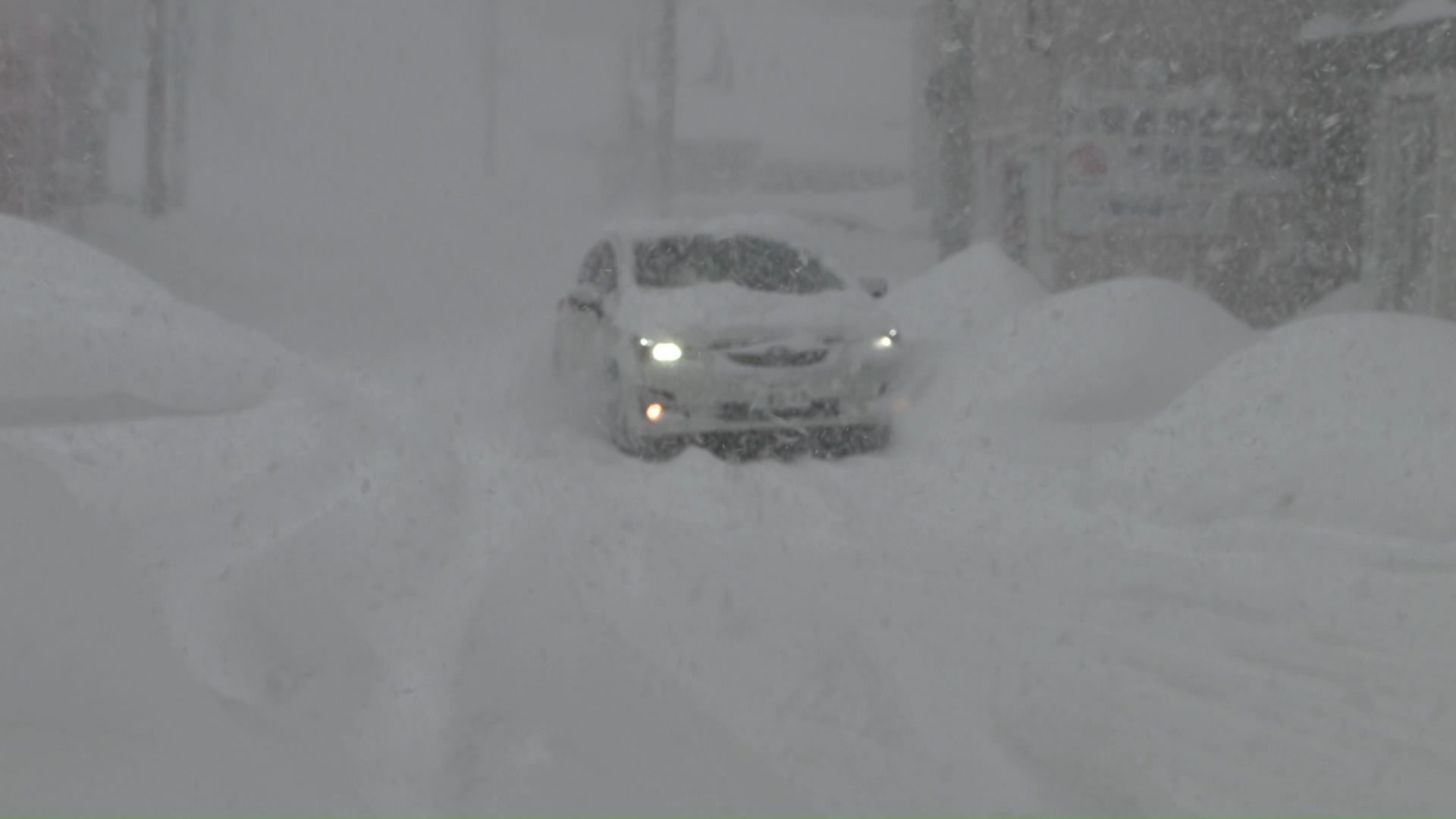 留萌市 2月8日午前9時ごろ