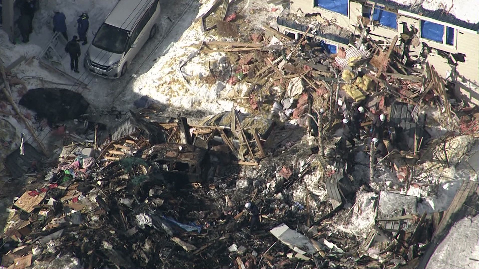 火災があった現場