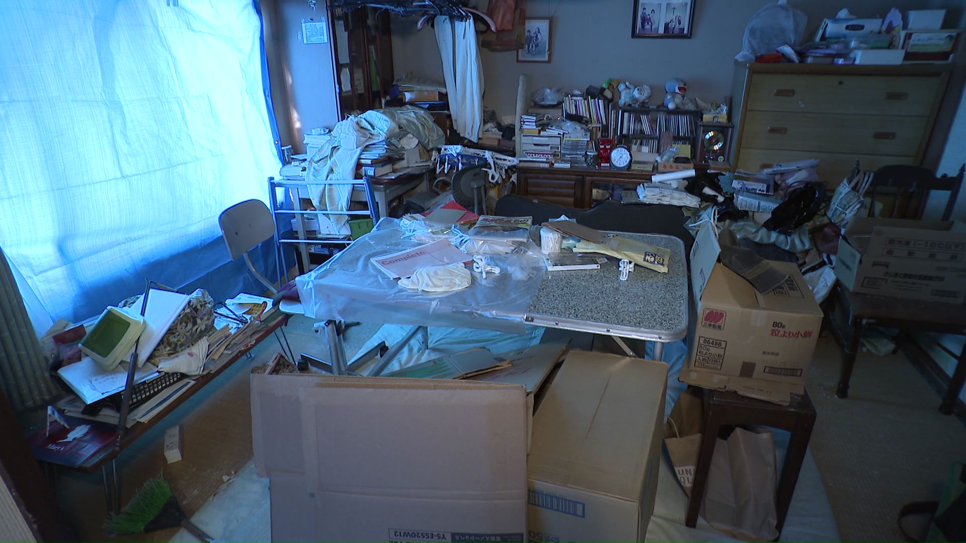 家族の思い出がつまった家が被害に