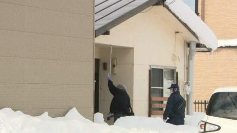 女性が見つかった現場