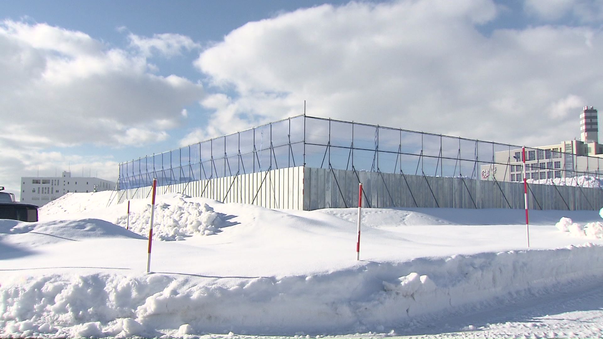 札幌市白石区では新たな融雪槽が建設予定