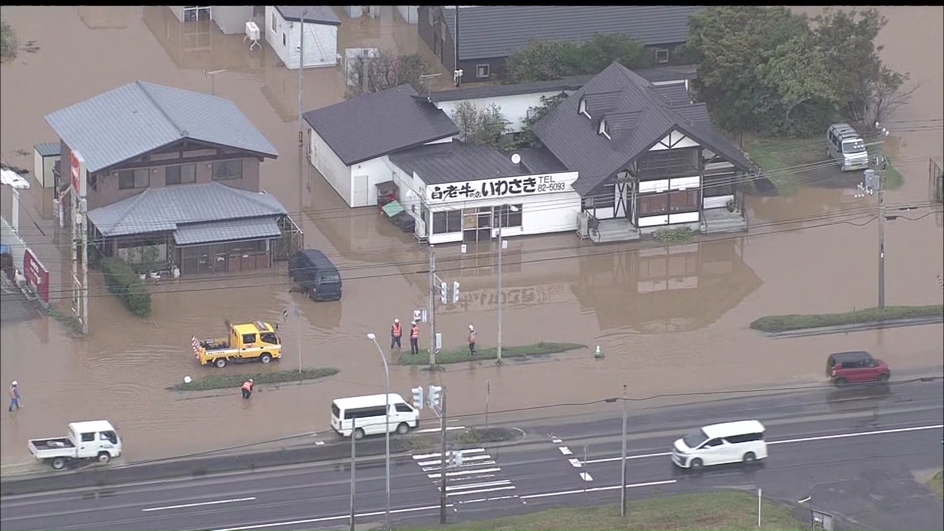 2025年は北海道各地で大雨に見舞われた