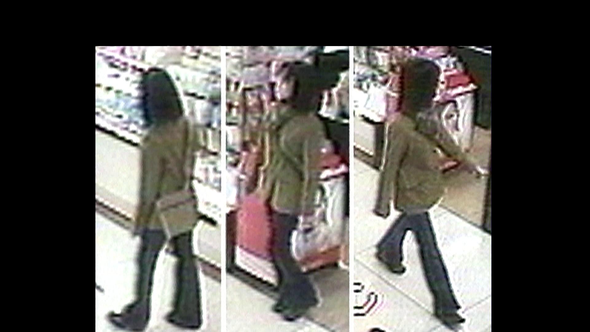 当時の防犯カメラの映像（提供：道警）