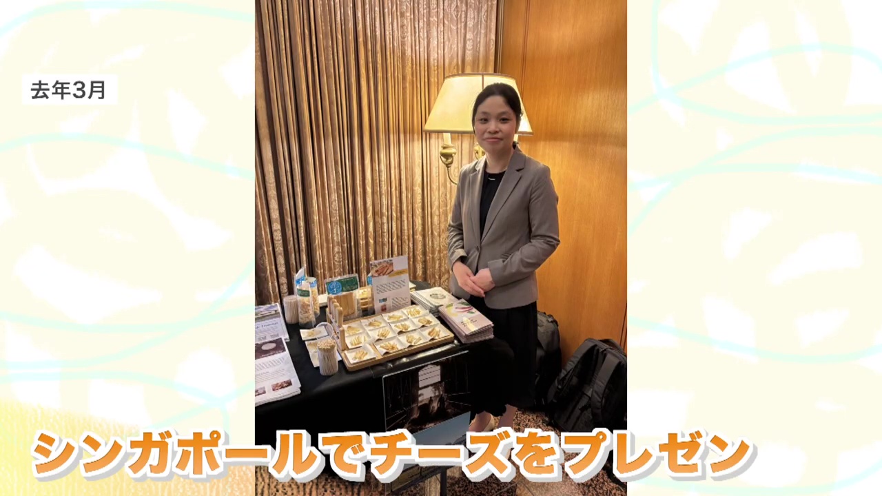 シンガポールでのプレゼンのようす